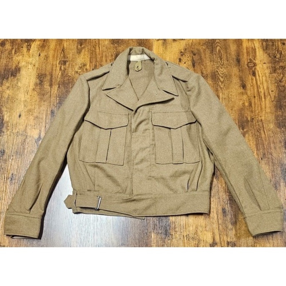 1952 Korean War Era Men's Wool Field Jacket Mint Condition Men's Size 17 Large